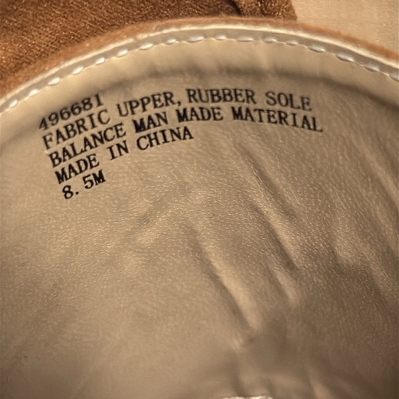 Fringe Buckle Suede Boots - Brown - Picture 9 of 14